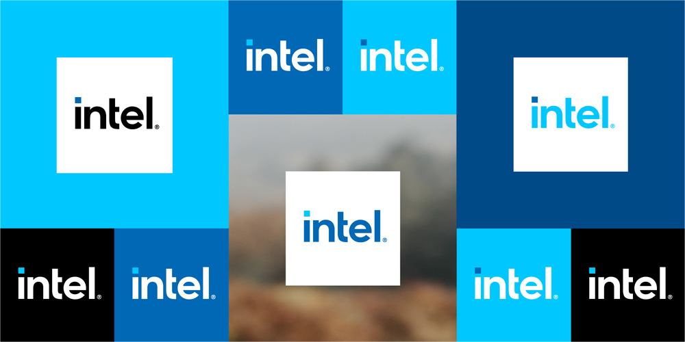 Intel's new logo