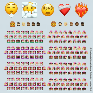 over 200 new emojis