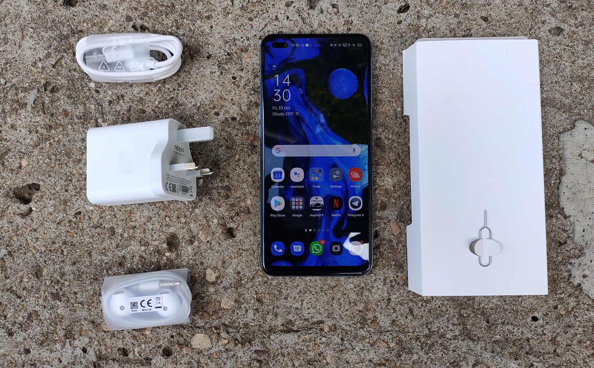 OPPO A93 unboxed