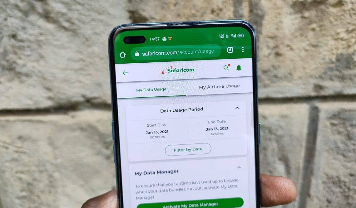 Safaricom data statement