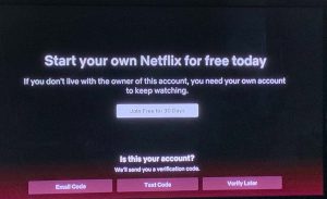 Netflix password crack down