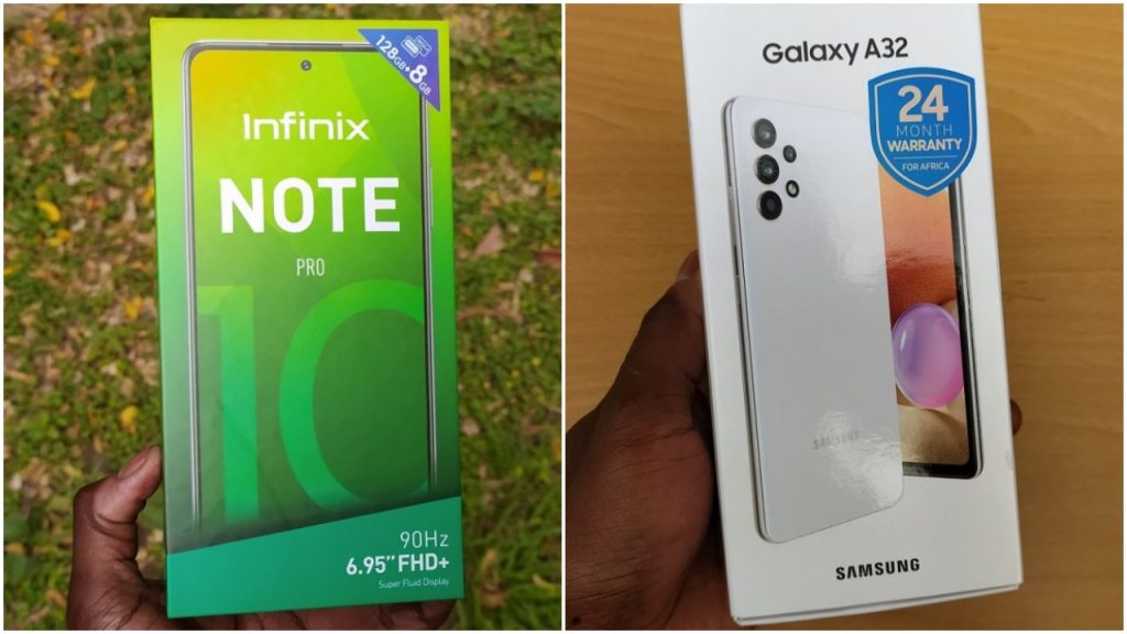 Infinix Note 10 Pro vs Galaxy A32