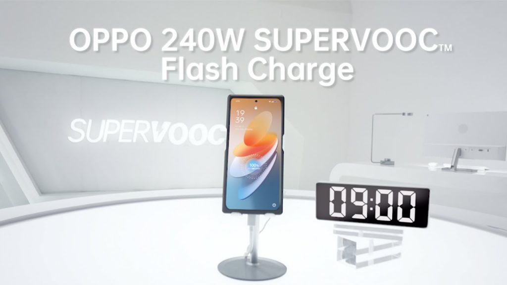 OPPO 240W SUPERVOOC Charging