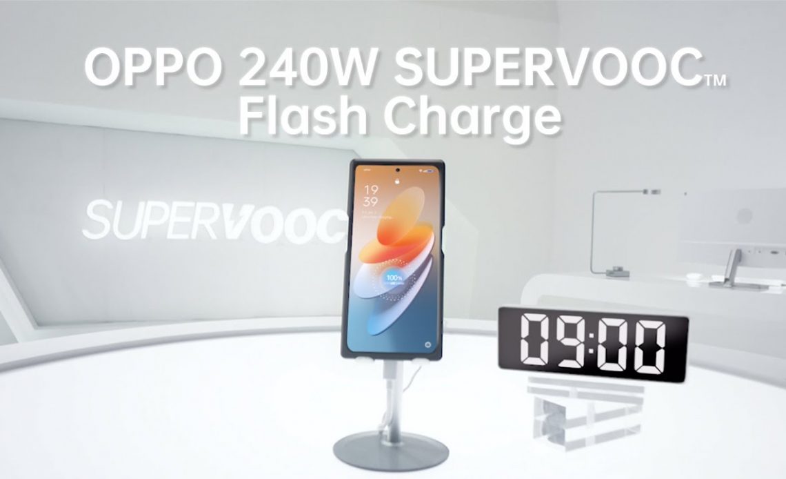 OPPO 240W SUPERVOOC Charging