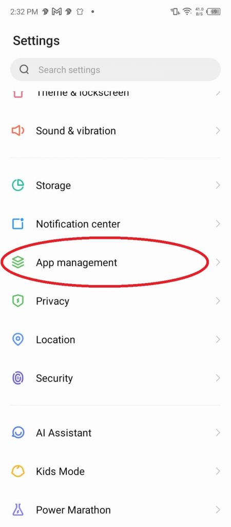 XOS App Management