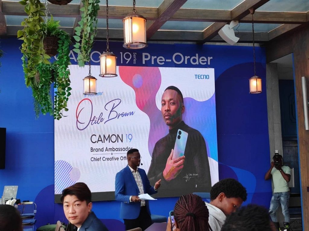 Tecno Camon 19 Otile brown