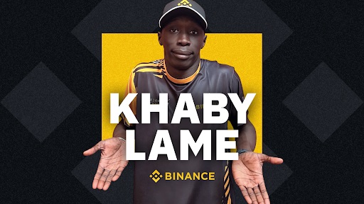 Khaby Lame x binance