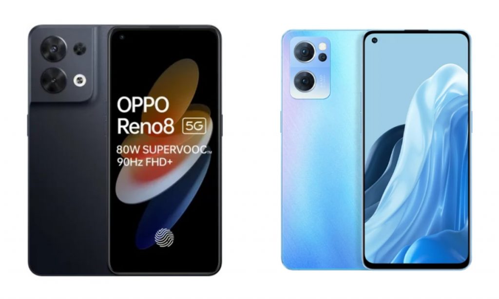 OPPO RENO 8 5G vs Reno 7 5G