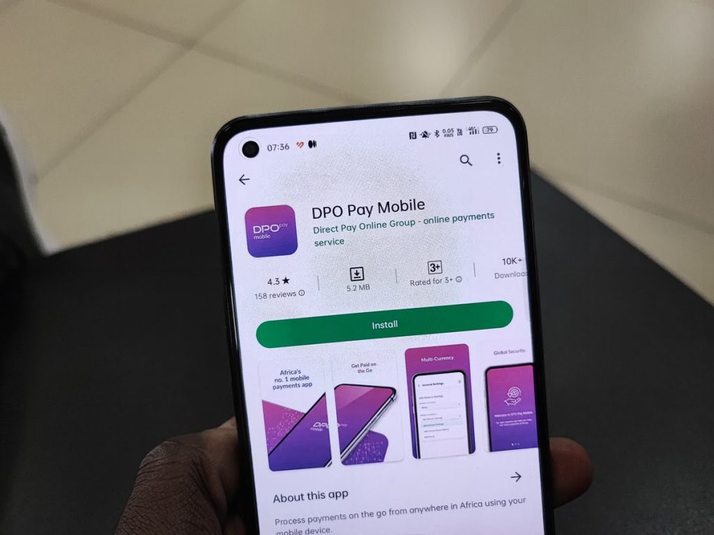 DPO mobile pay app