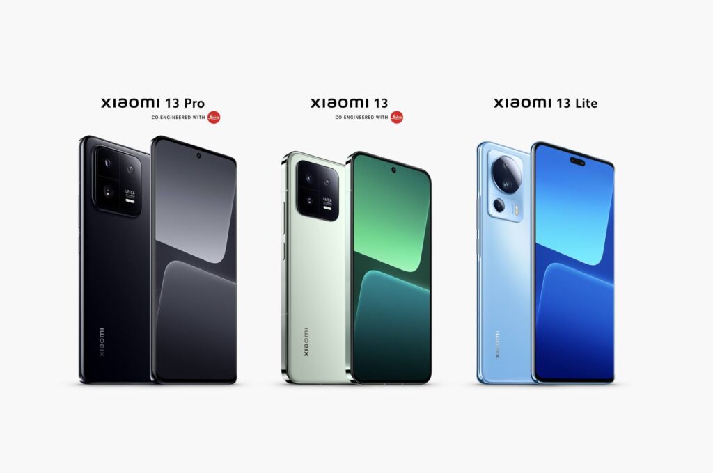 Xiaomi 13 smartphones
