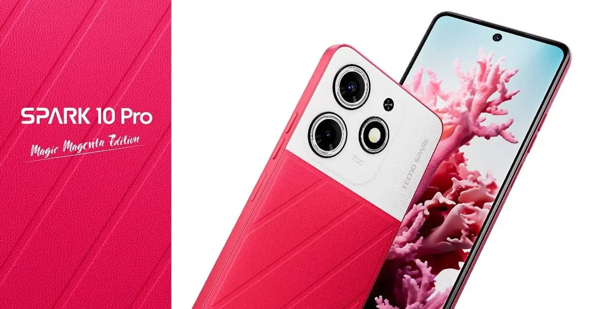 Tecno Spark 10 Pro Magic Magenta Edition