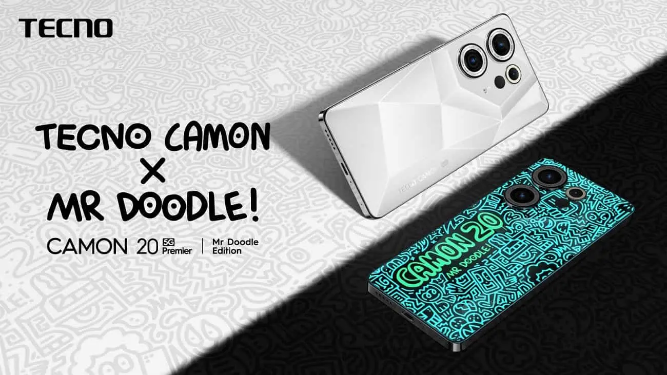 Tecno CAMON 20 Series Mr Doodle Edition kenya-min