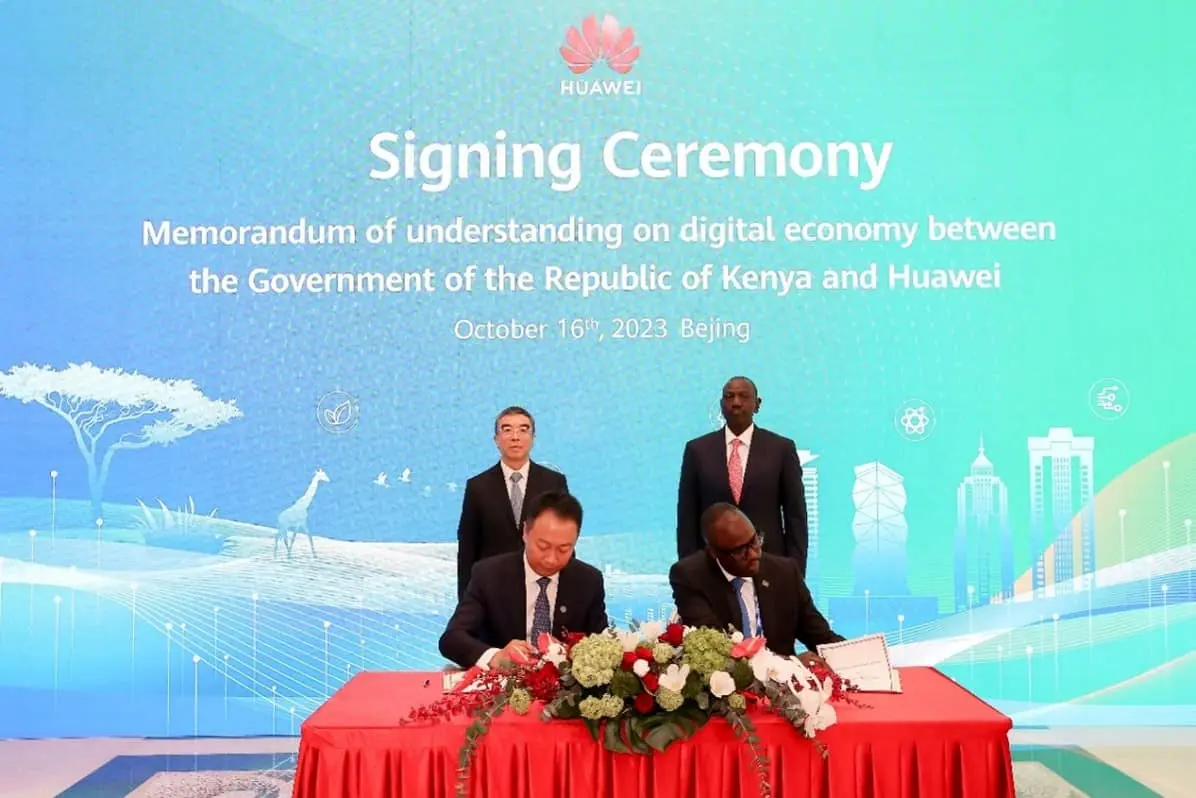 Huawei Govt signing