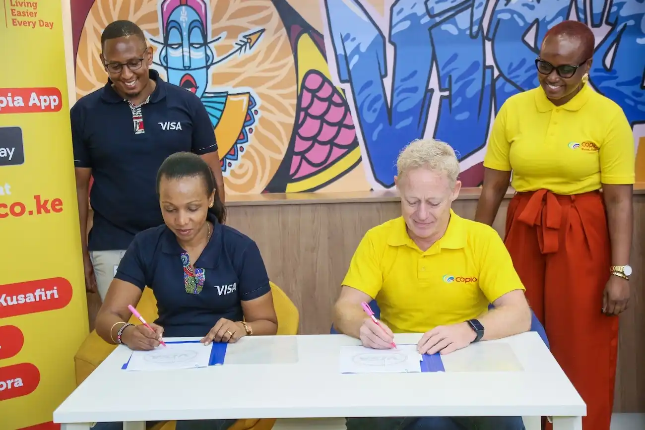 Copia Global & Visa Partner to Extend Financial Services to Africa’s Mass Market Copia Visa partnership