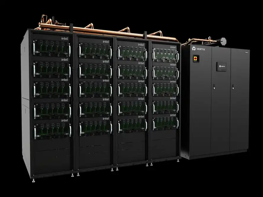 Vertiv liquid cooling system