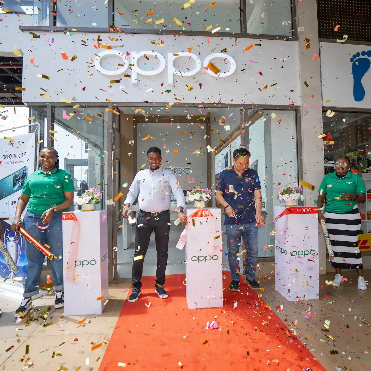 Oppo Opens Two New Brand Stores in Nairobi at Waterfront and Two Rivers Malls OPPO Brand stores kenya