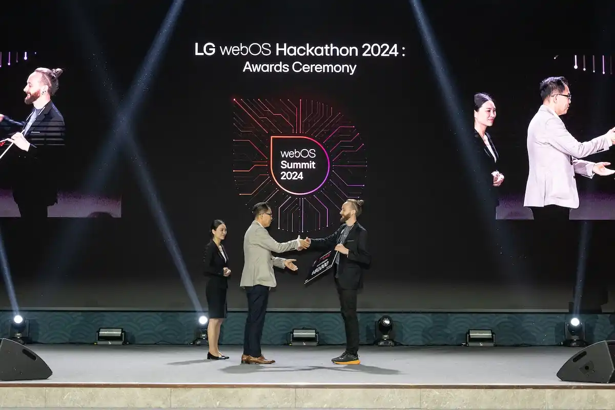 LG WebOS hackathon winners