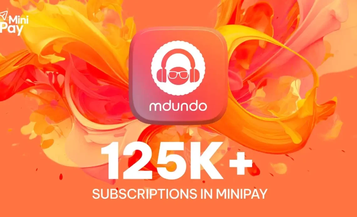 Mdundo on Minipay