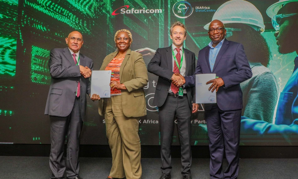 Safaricom IXAfrica data centres partnership
