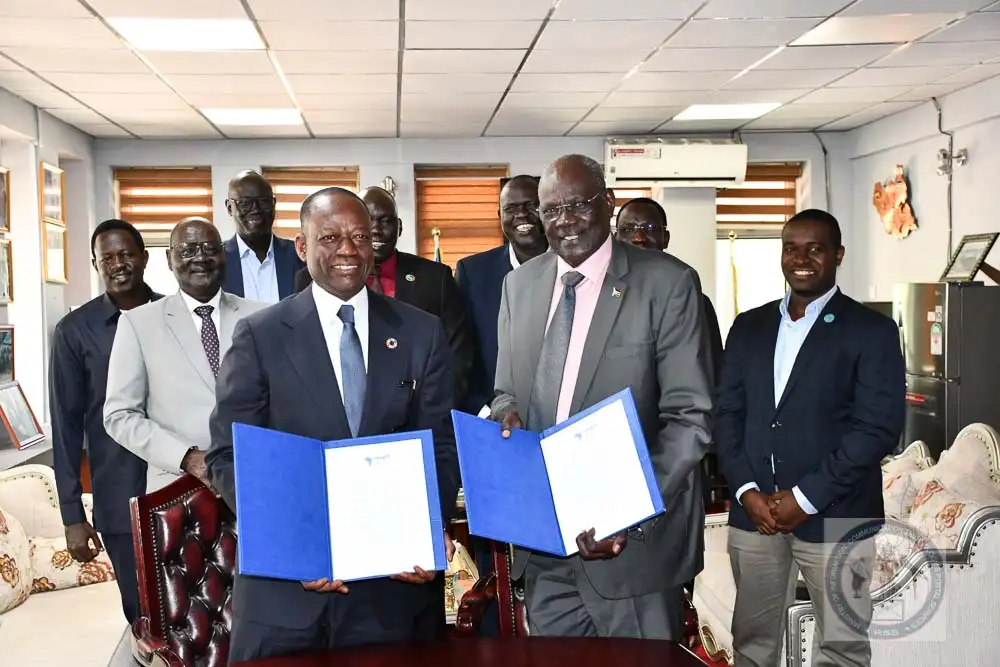 Minister of Information, Communication Technology and Postal Services, Michael Makuei Lueth