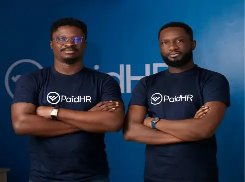 PaidHR Seye Bandele who is the CEO and Lekan Omotosho, CTO.