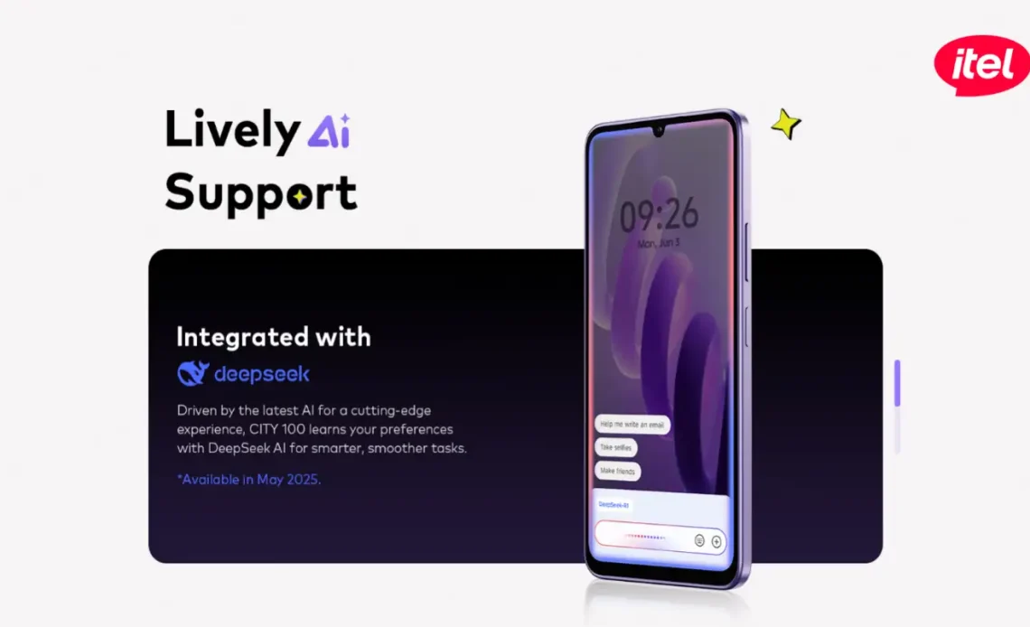 itel City 100 With Deepseek AI