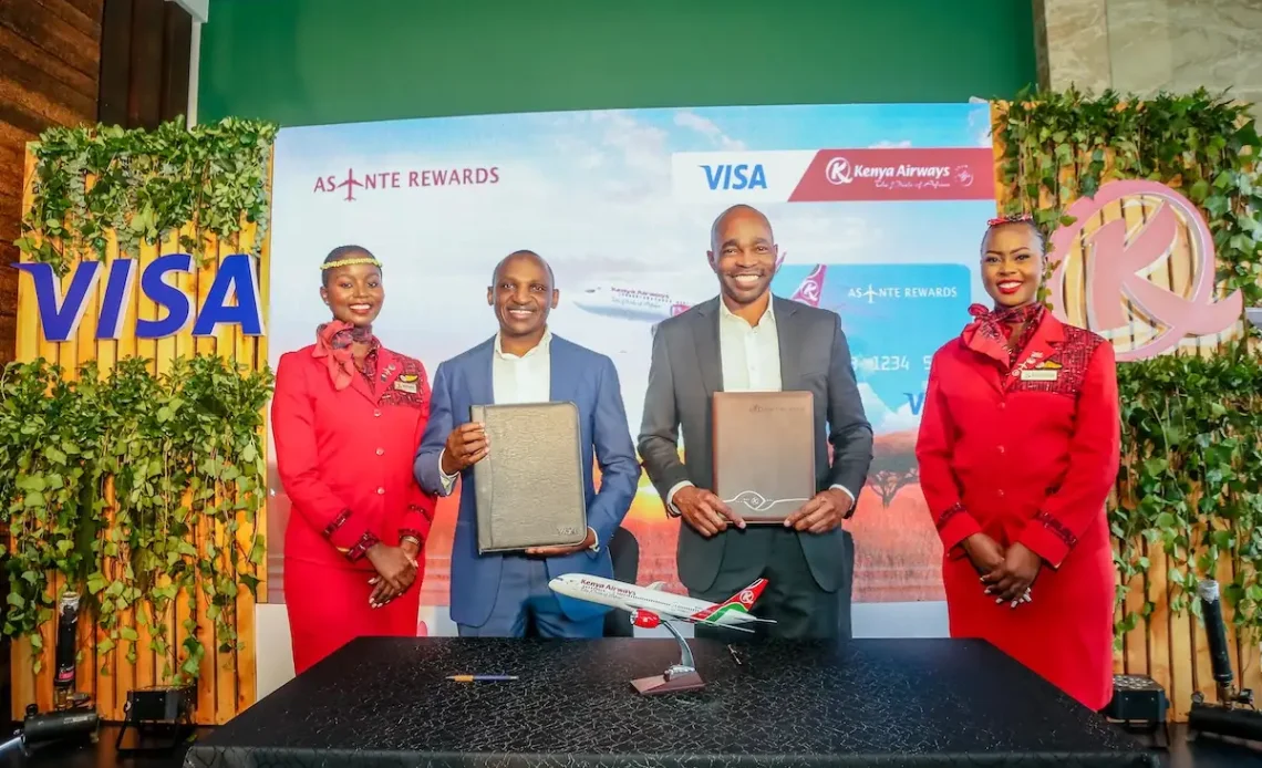 Visa Kenya Airways travel cards