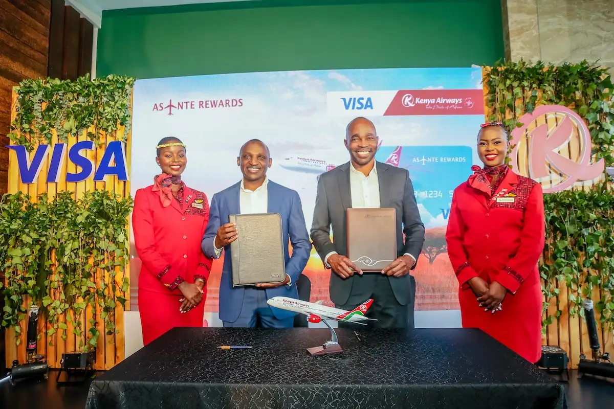 Visa Kenya Airways travel cards