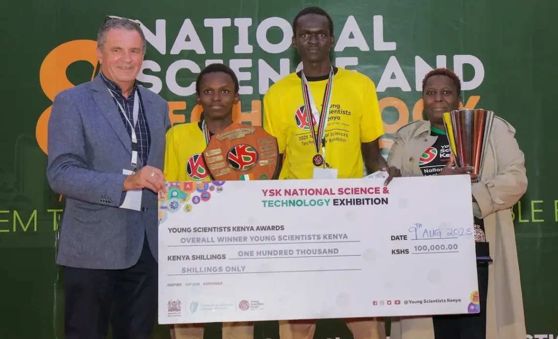 Dr Vincent O'Neill, Ian Mwadiloh, Kon Lual Ajok & Ann Zachary