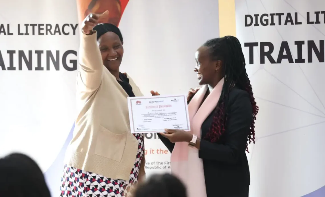 Huawei digital literacy training muranga