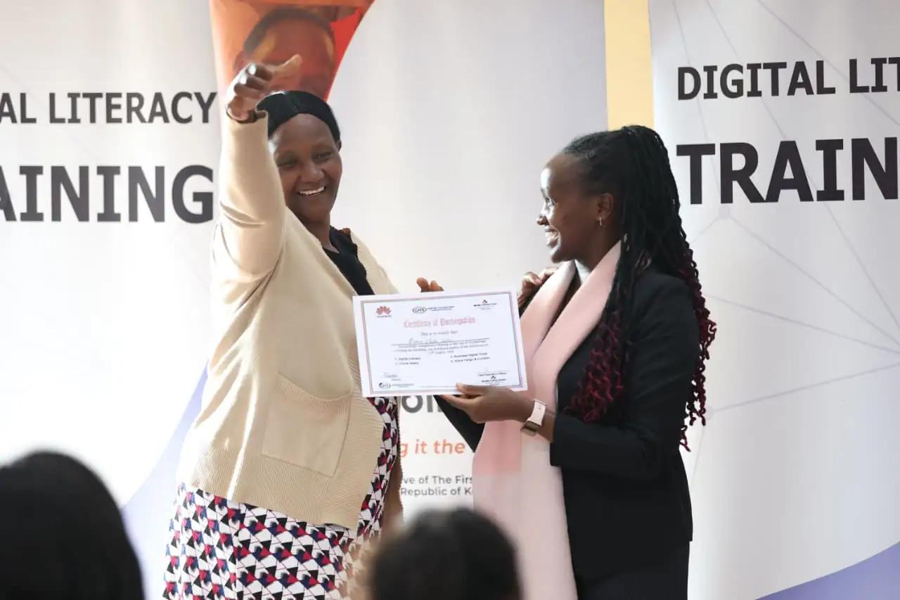Huawei digital literacy training muranga