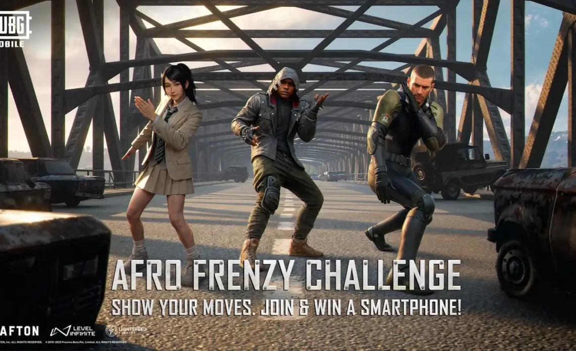 PUBG Mobile Afro Frenzy Dance Challenge