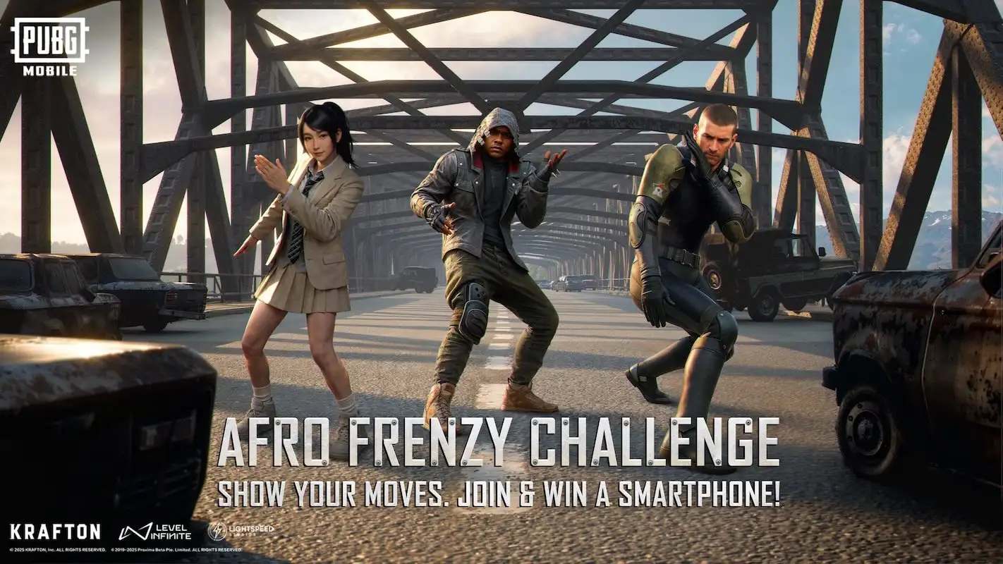 PUBG Mobile Afro Frenzy Dance Challenge