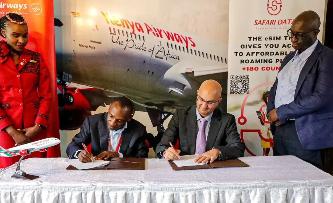 Kenya Airways KQSafari Data with RoamBuddy