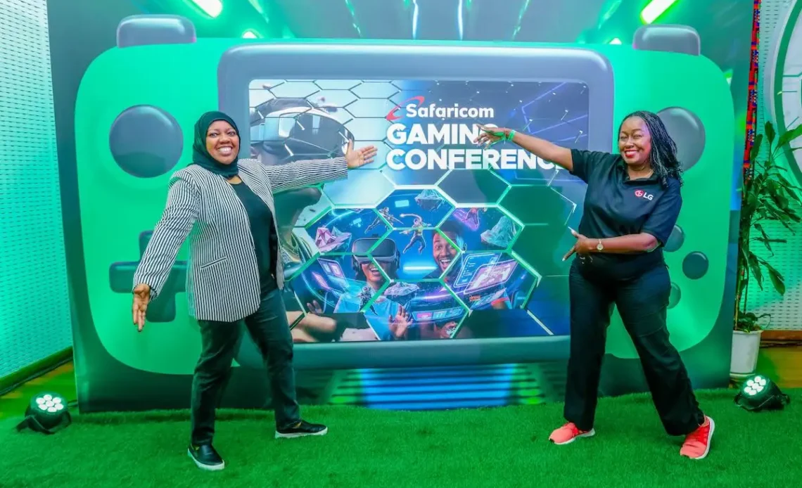 LG OLED at Safaricom Gaming conference