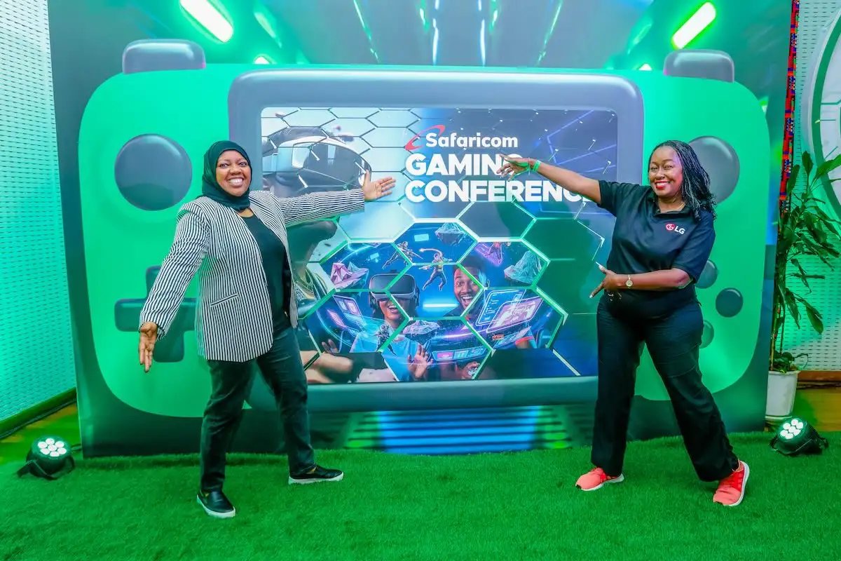 LG OLED at Safaricom Gaming conference
