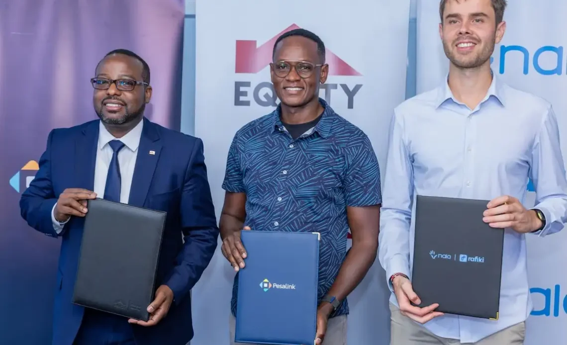Pesalink, nala and equity bank partnership