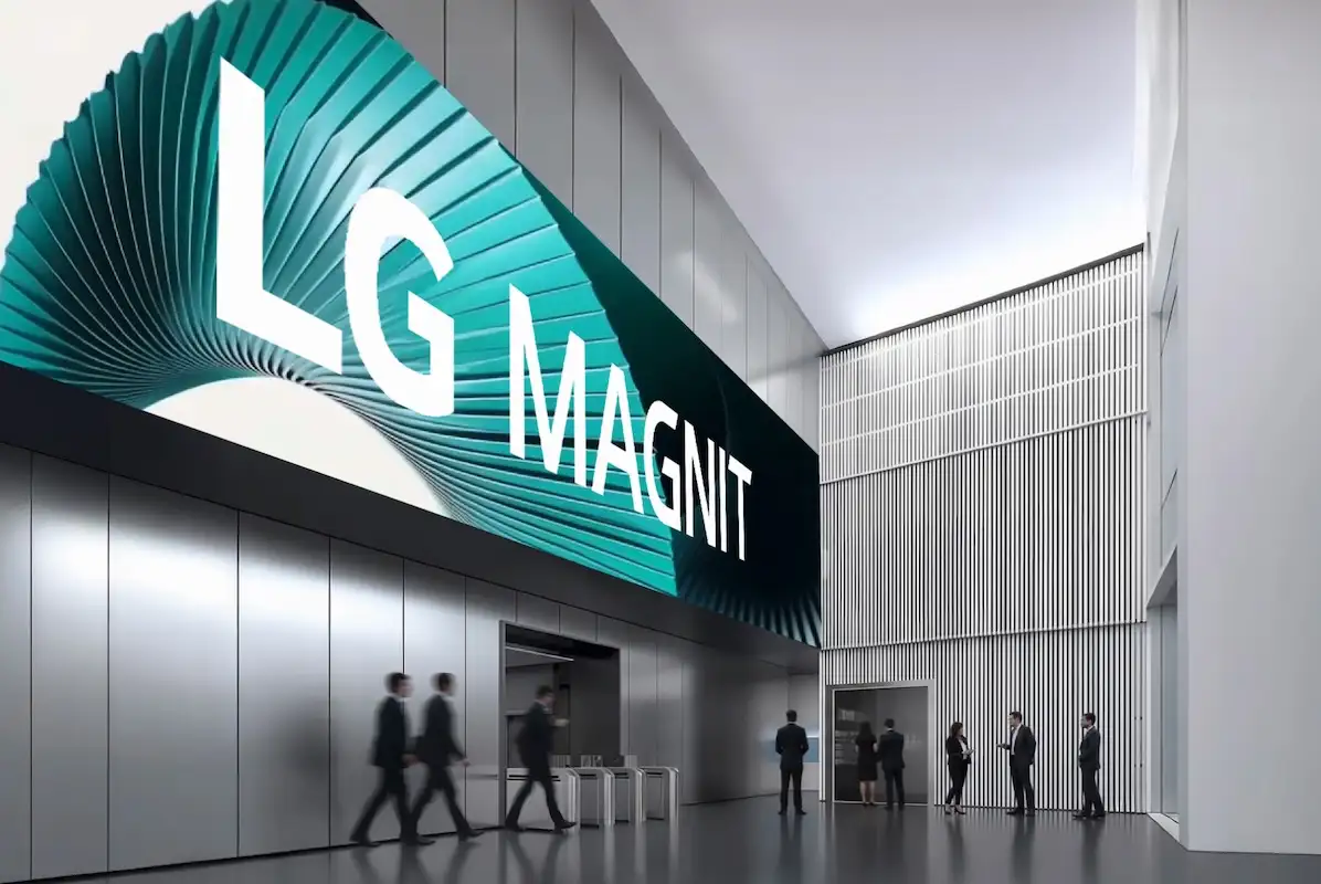 LG to Debut Next-Generation MAGNIT Micro LED Display at ISE 2026 LG MAGNIT Micro LED display