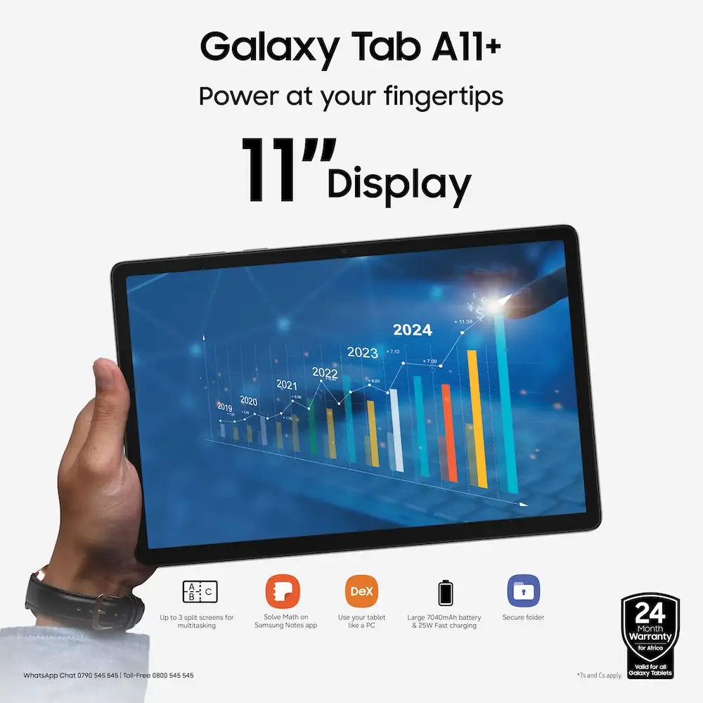 Samsung Galaxy Tab A11 Series is Redefining Education for Kenya’s Next Generation Samsung Galaxy Tab A11+ Series