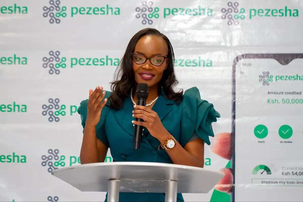 Pezesha Named Among WEF 2026 Technology Pioneers Hilda Moraa, Founder and CEO of Pezesha Africa