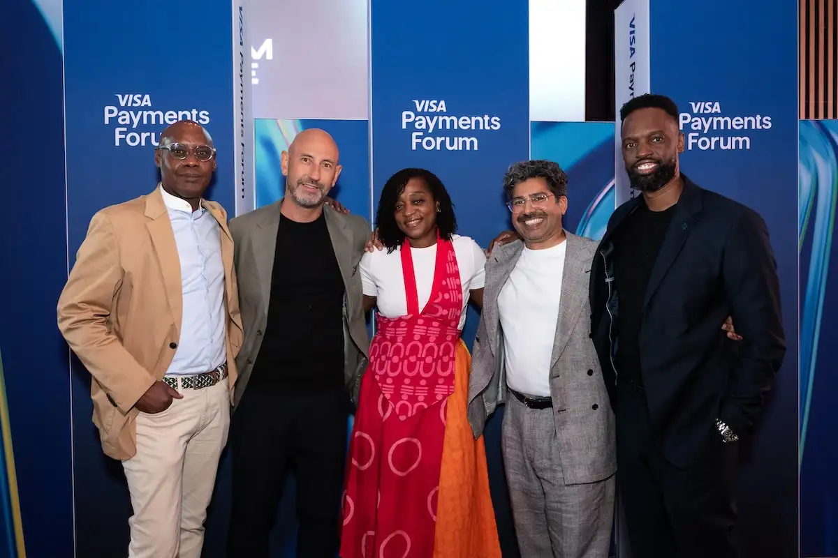Visa, _able and Onafriq Partner to Expand Credit Access Across CEMEA Christian Bwakira (Onafriq), Godfrey Sullivan (Visa), Sharon Welang (Onafriq), Nadeem Juma (Group CEO _Able), Mxolisi Msutwana (Onafriq)