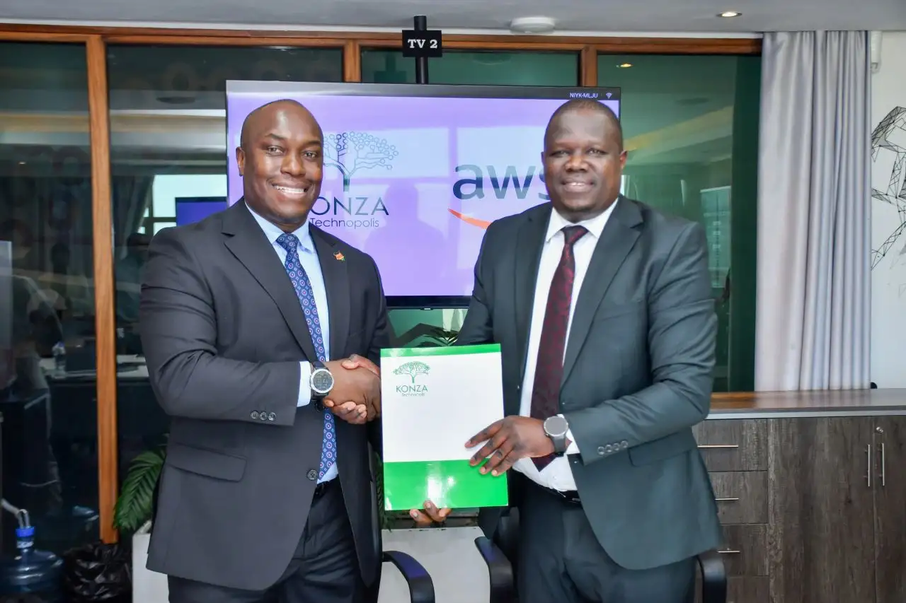 Konza, AWS Explore Launch of AWS Outpost and Startup Centre of Excellence in Kenya Konza AWS MOU