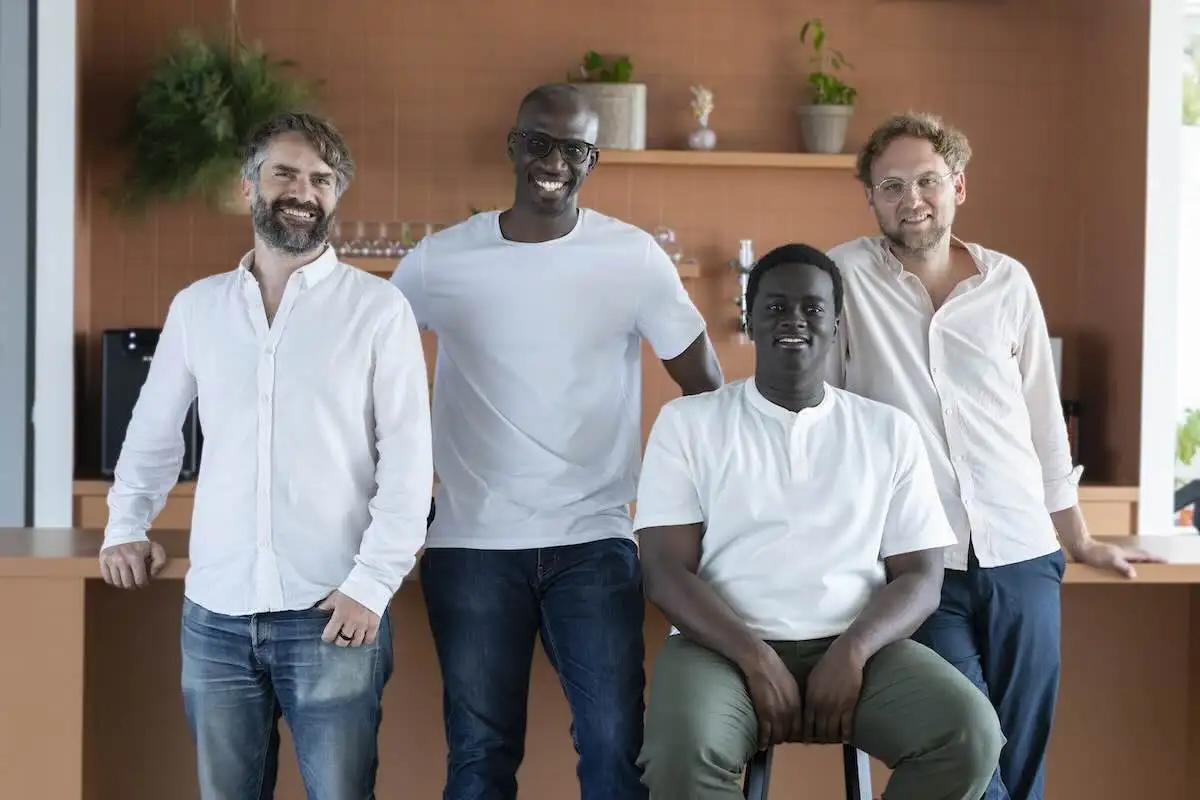 Alan Acquires Senegalese Healthtech Tanel in First Move Into Africa Charles Gorintin, Makhtar Diop, Mouhamed NDoye Jean-Charles Samuelian-Werve